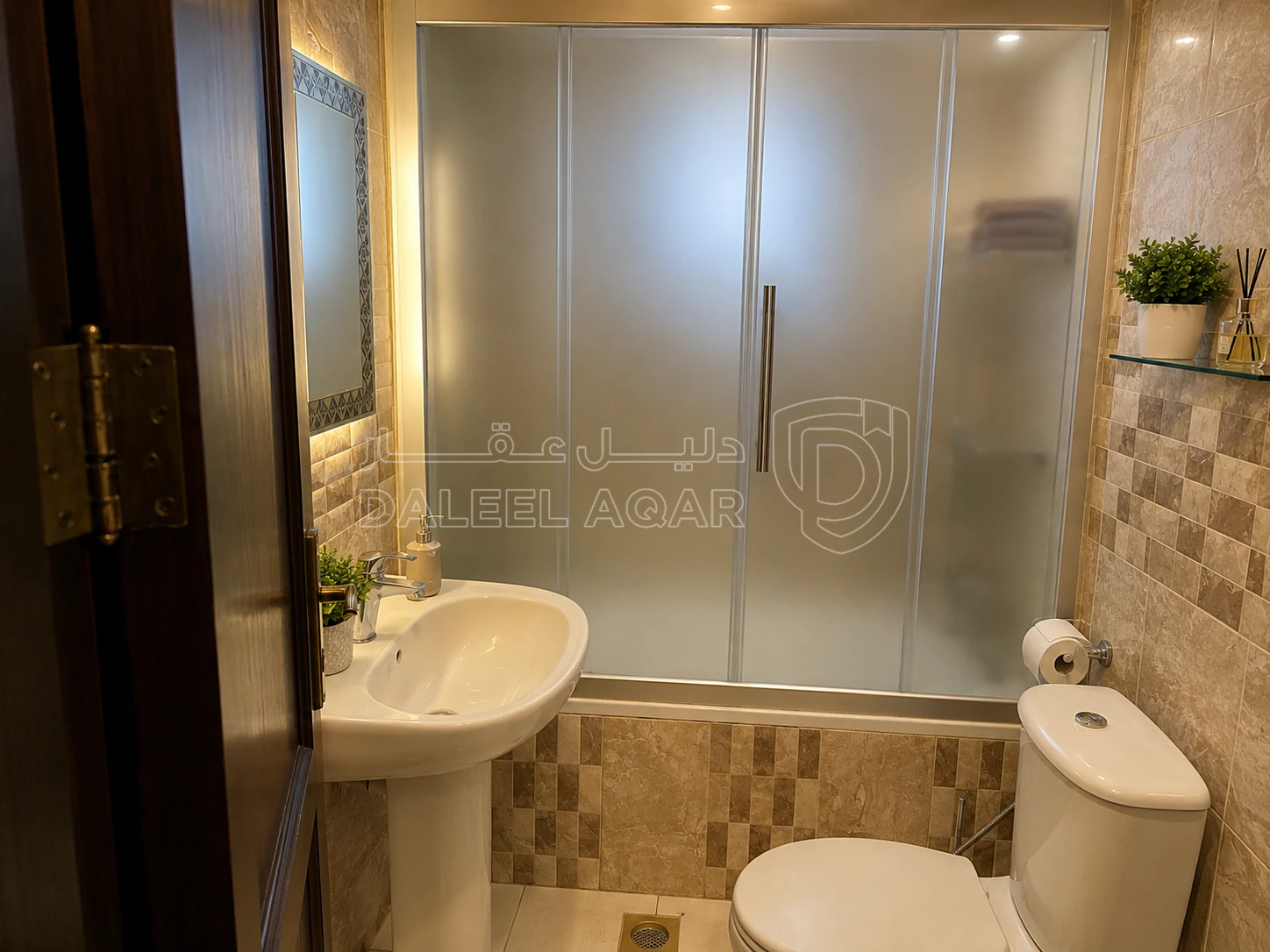 شقة في اربد ايدون بالقرب من دوار صحارى  - 46,000 دأ - صورة 1