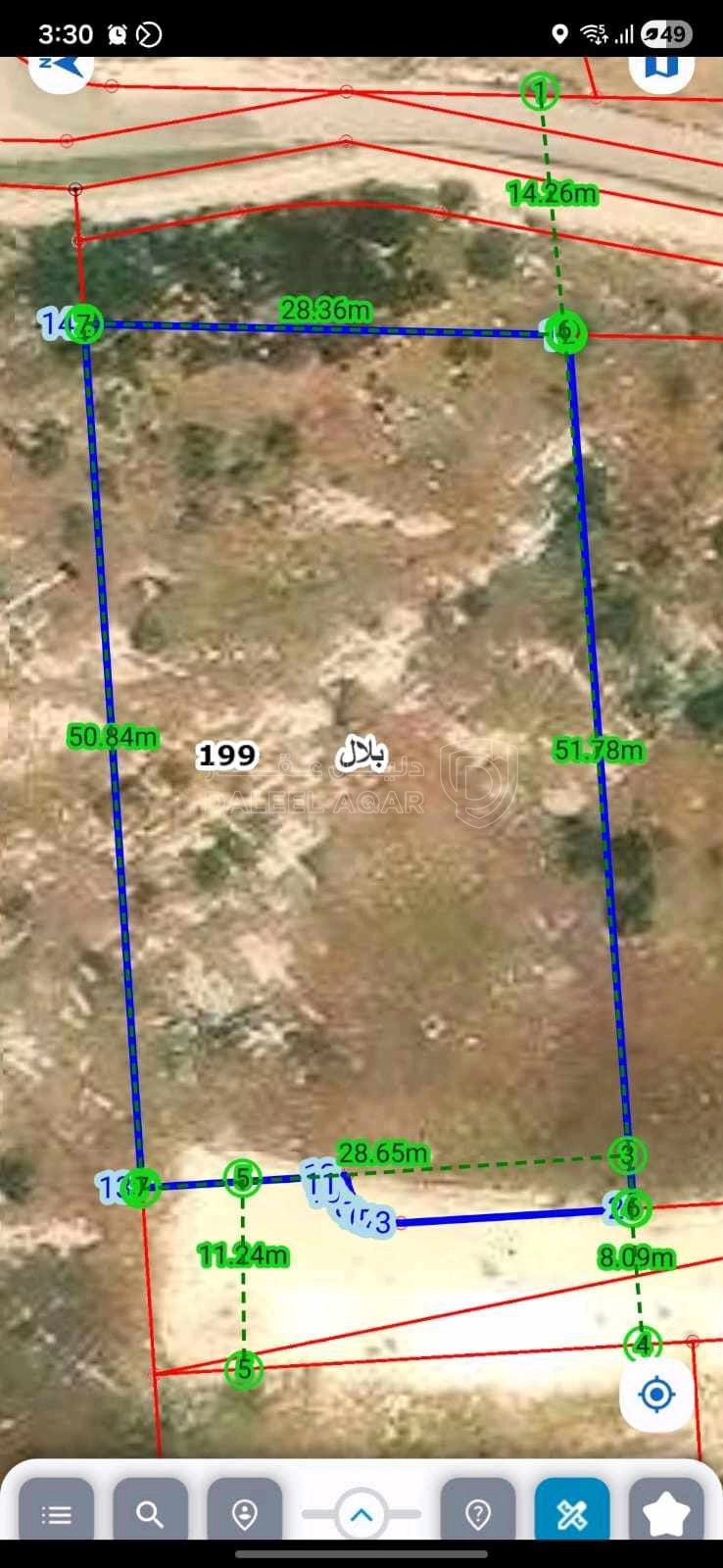 أرض في قطعة ارض مميزة لبناء فيلا في بدر الجديدة  - 365,000 دأ - صورة 1