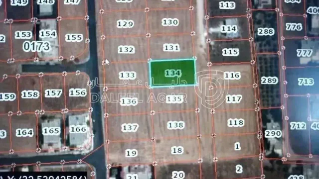 أرض - اربد، حي الطوال، قرب قصر الجمال - 180000 دأ