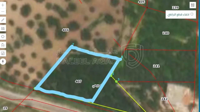 أرض - السلط - الصبيحي - 37000 دأ