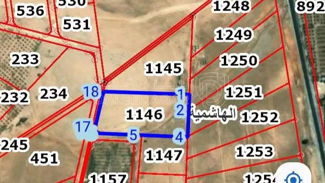 أرض في اضليل حي عرنوس  - 40,000 دأ - صورة 1