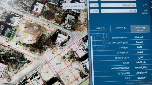 أرض - الجبيهة خلف مدرسة الكلية العلمية الاسلامية - 210000 دأ
