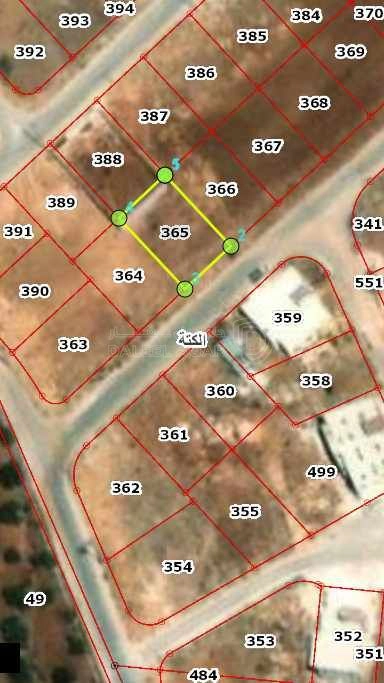 أرض في جرش خلف الصاله - 25,000 دأ - صورة 1