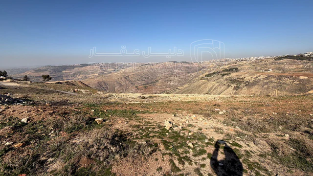 أرض في ارض للبيع في العامرية ناعور إطلالة أبدية بسعر مغري - 78,000 دأ - صورة NaN