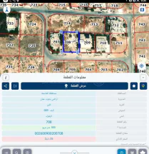أرض - قطعة ارض مميزه من اراضي اللبن زهراء ٥٠٠ م  - 32000 دأ