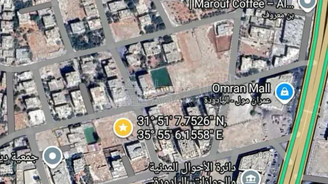 أرض - عمان اليادودة خلف عمران مول - 200000 دأ