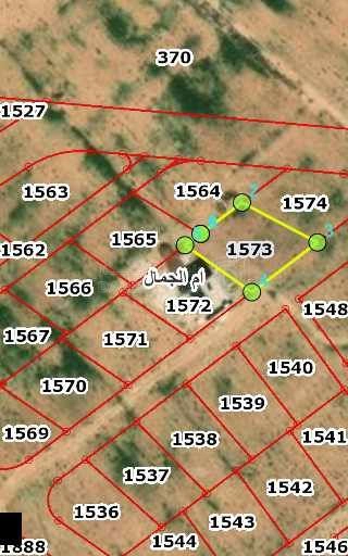 أرض في المفرق ام الجمال - 3,000 دأ - صورة 1