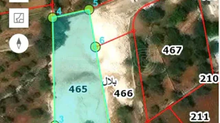 أرض - عمان وادي سير رباحيه الجنوبيه منطقه هادئه جدا وحلو - 230000 دأ