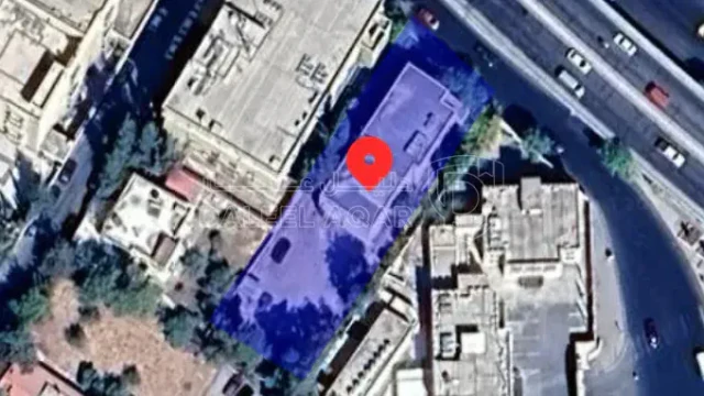 أرض - عمان دوار الداخليه ملصق مبنى محافظة العاصمة  - 1400000 دأ