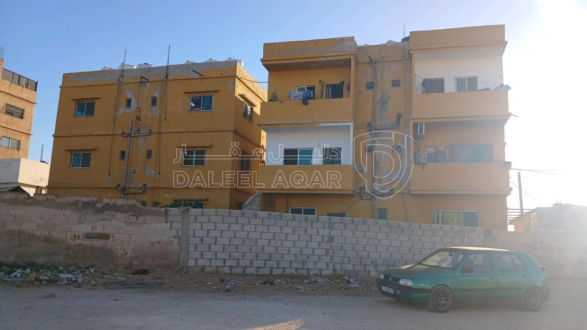 مبنى في السخنة قريب من روضة الايمان شرق فريج ماركت  - 80,000 دأ - صورة 1
