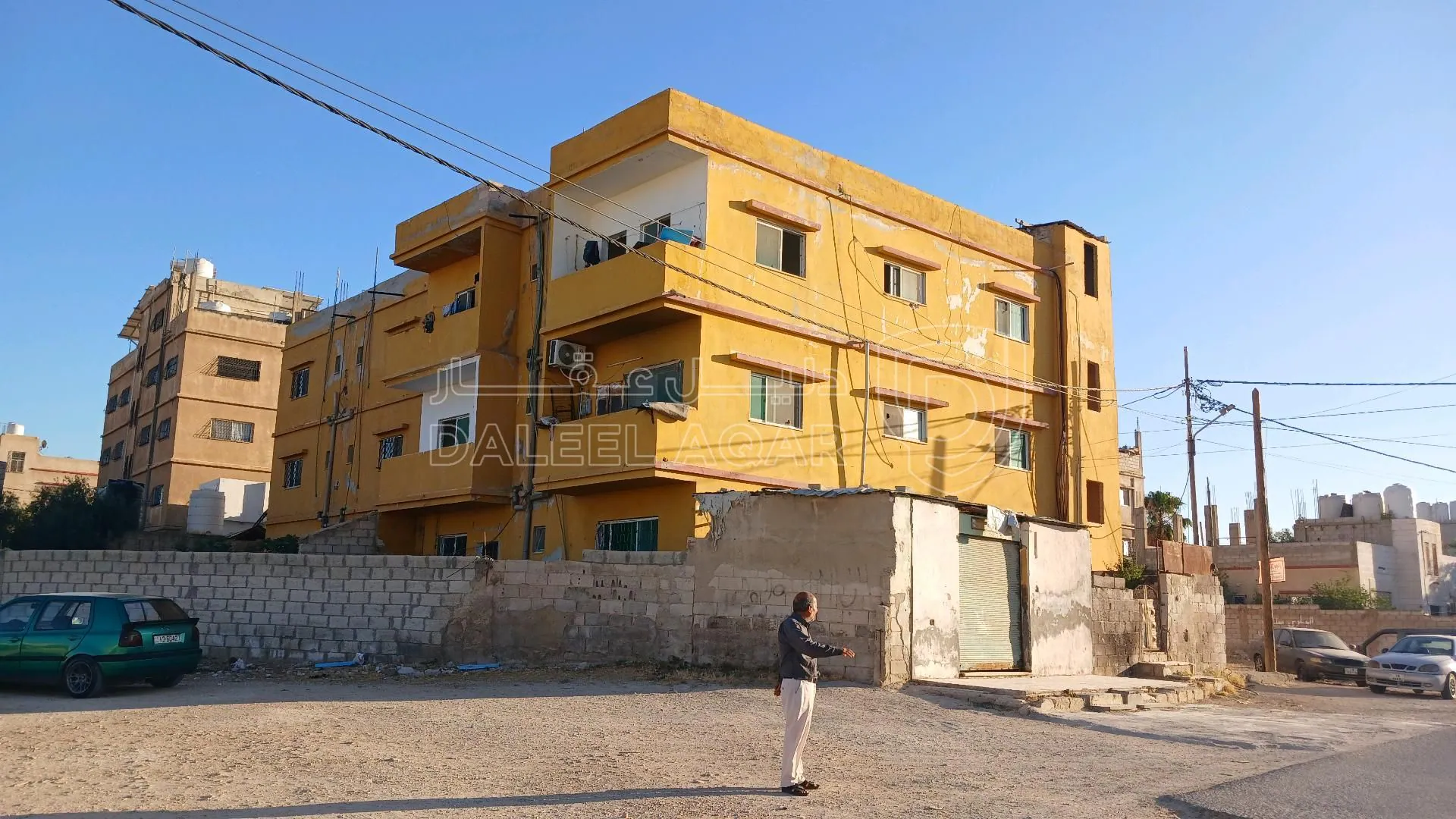 مبنى في السخنة قريب من روضة الايمان شرق فريج ماركت  - 80,000 دأ - صورة 1