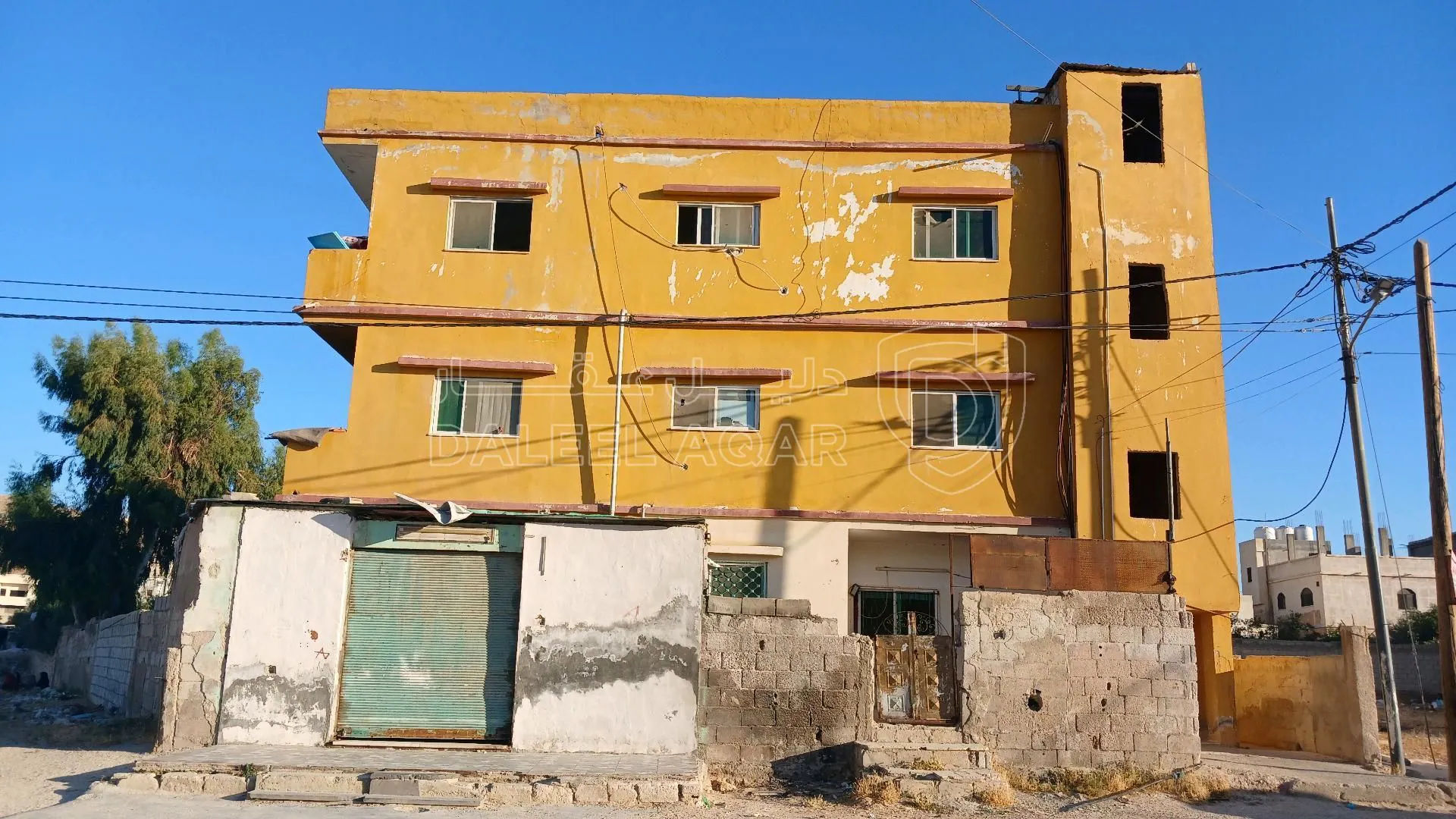 مبنى في السخنة قريب من روضة الايمان شرق فريج ماركت  - 80,000 دأ - صورة 1
