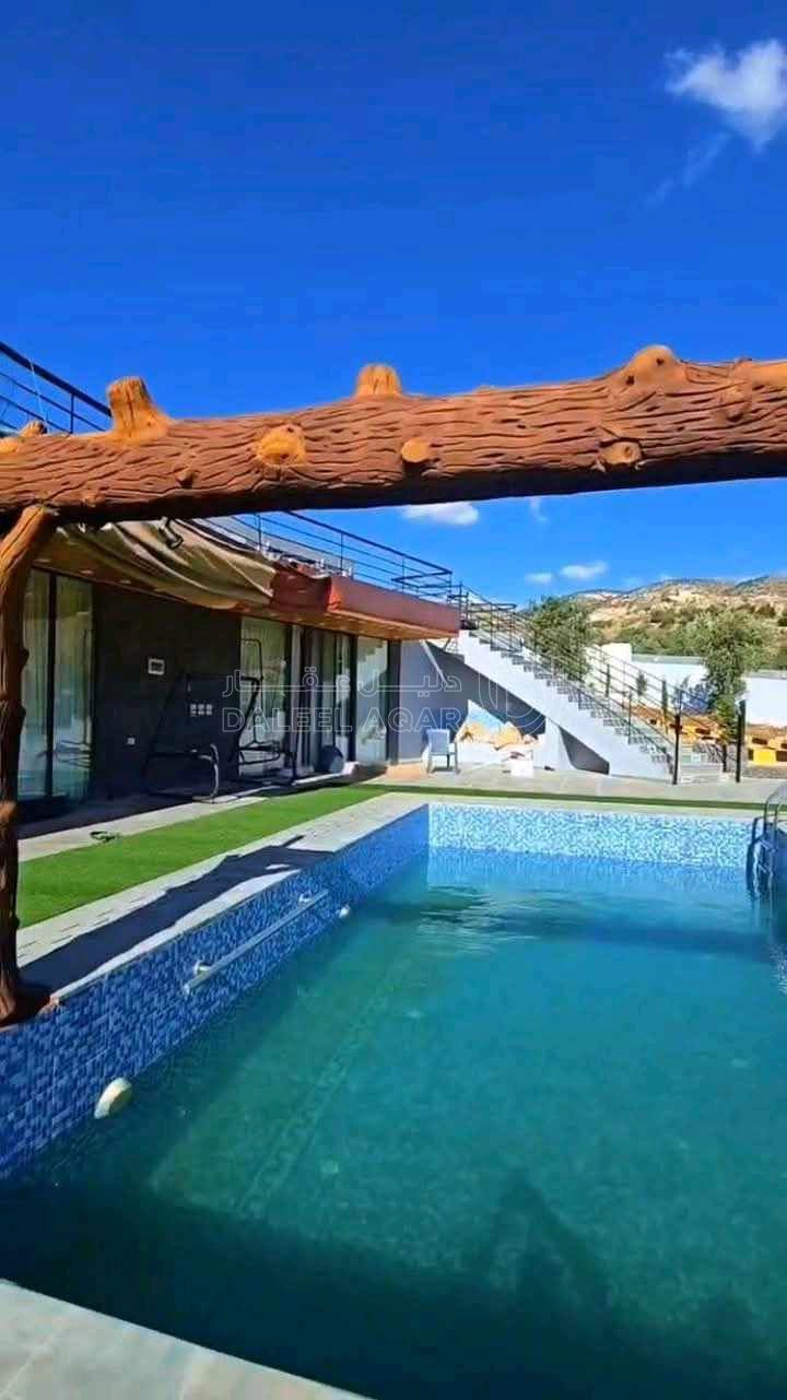 مزرعة/شاليه في عجلون كفرنجه مقابل سد كفرنجه قرب راجب - 300,000 دأ - صورة 1