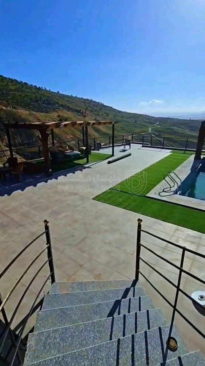 مزرعة/شاليه في عجلون كفرنجه مقابل سد كفرنجه قرب راجب - 300,000 دأ - صورة 1