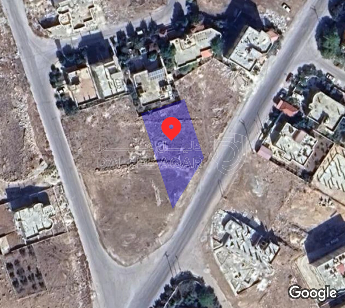 أرض في زبدة الجديد، بالقرب من مركز أمن الغربي - 77,000 دأ - صورة 1
