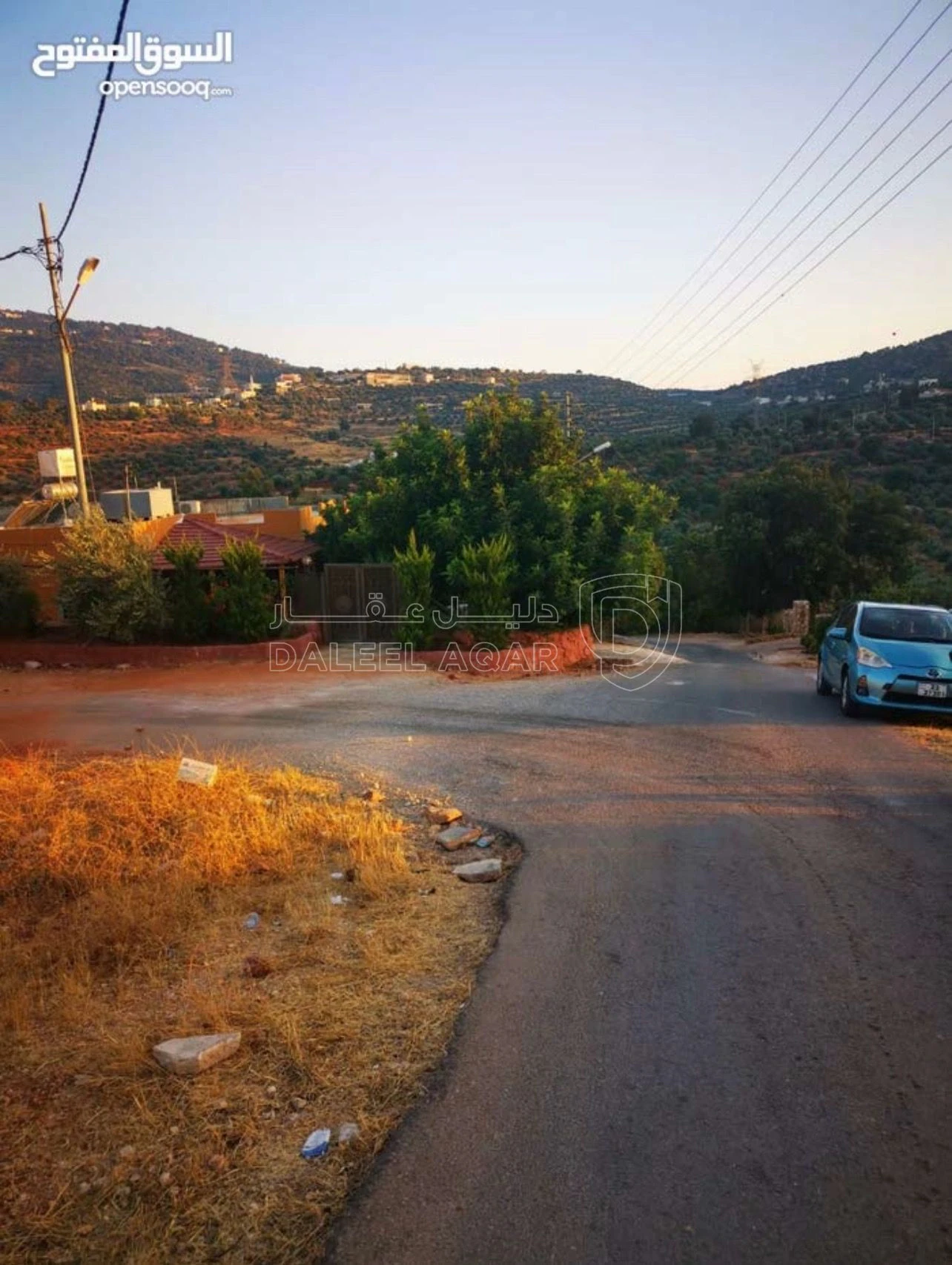 أرض في حي الزهراء-إسكان المهندسين-قرب مطعم شاكر  - 38,000 دأ - صورة 1