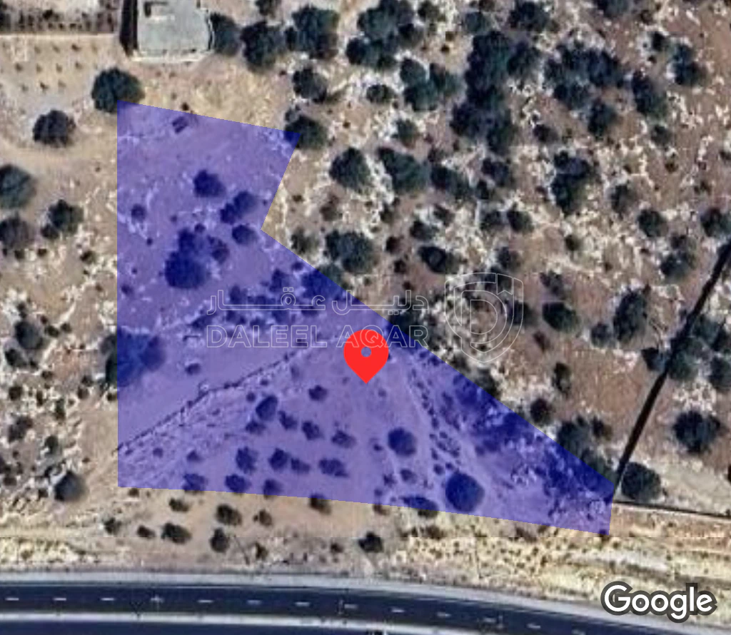 أرض في اربد كفر اسد بعد جسر المركز الأمني مباشرة - 140,000 دأ - صورة 1