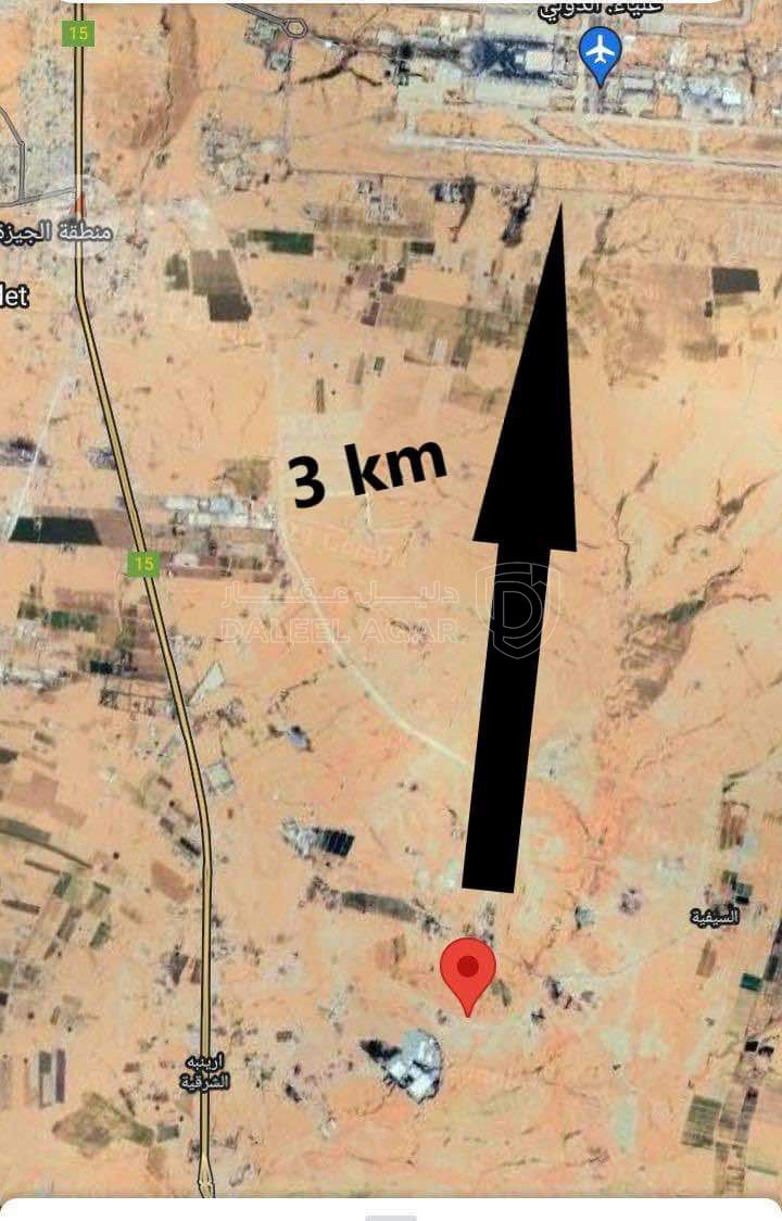 أرض في  قطع اراضي في  الـجيزة - أرينبة الشرقيــة   - 6,500 دأ - صورة 1