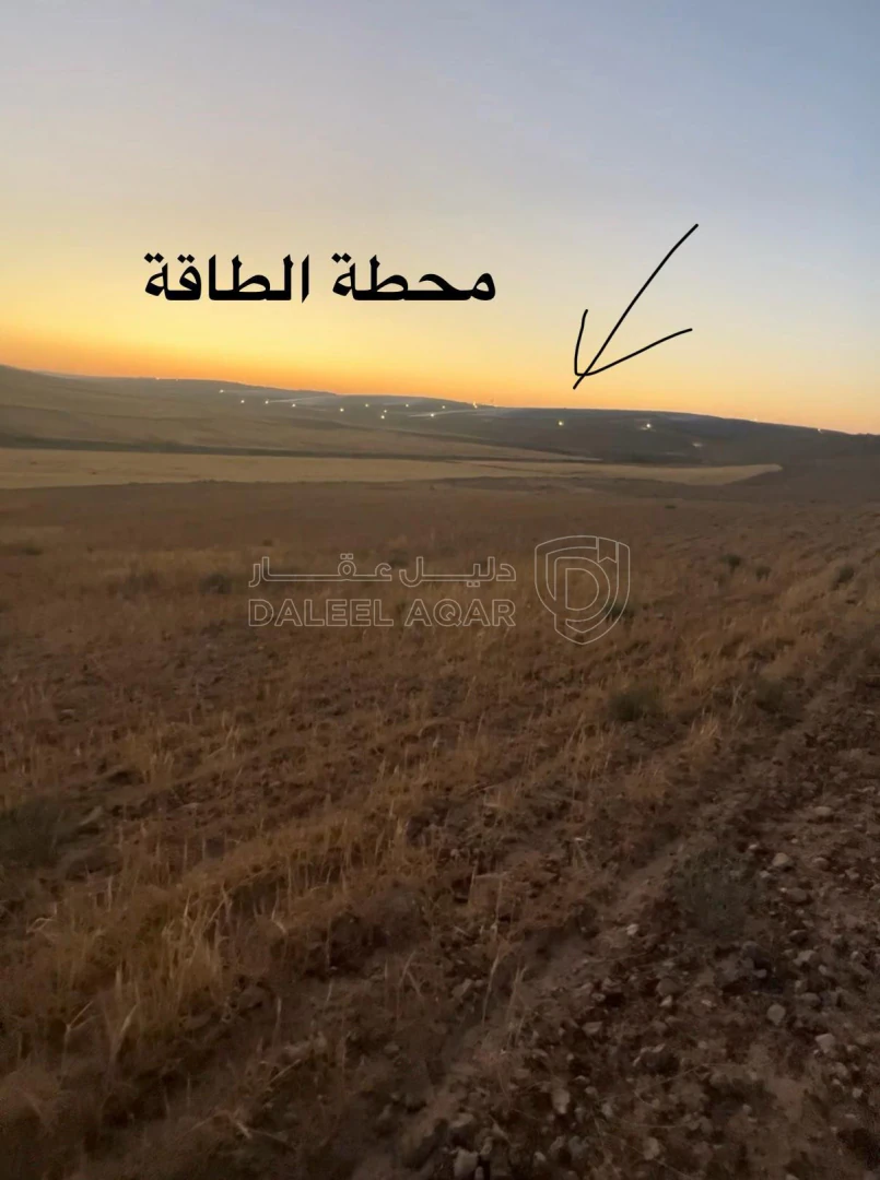 أرض في أرض في أم قصير مقابل مشروع الطاقة للبيع - 35,000 دأ - صورة 1