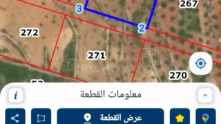 أرض في السلط المغاريب - 45,000 دأ - صورة 1