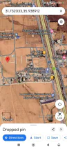 أرض - القسطل خلف محطة جولف للوقود  - 41000 دأ