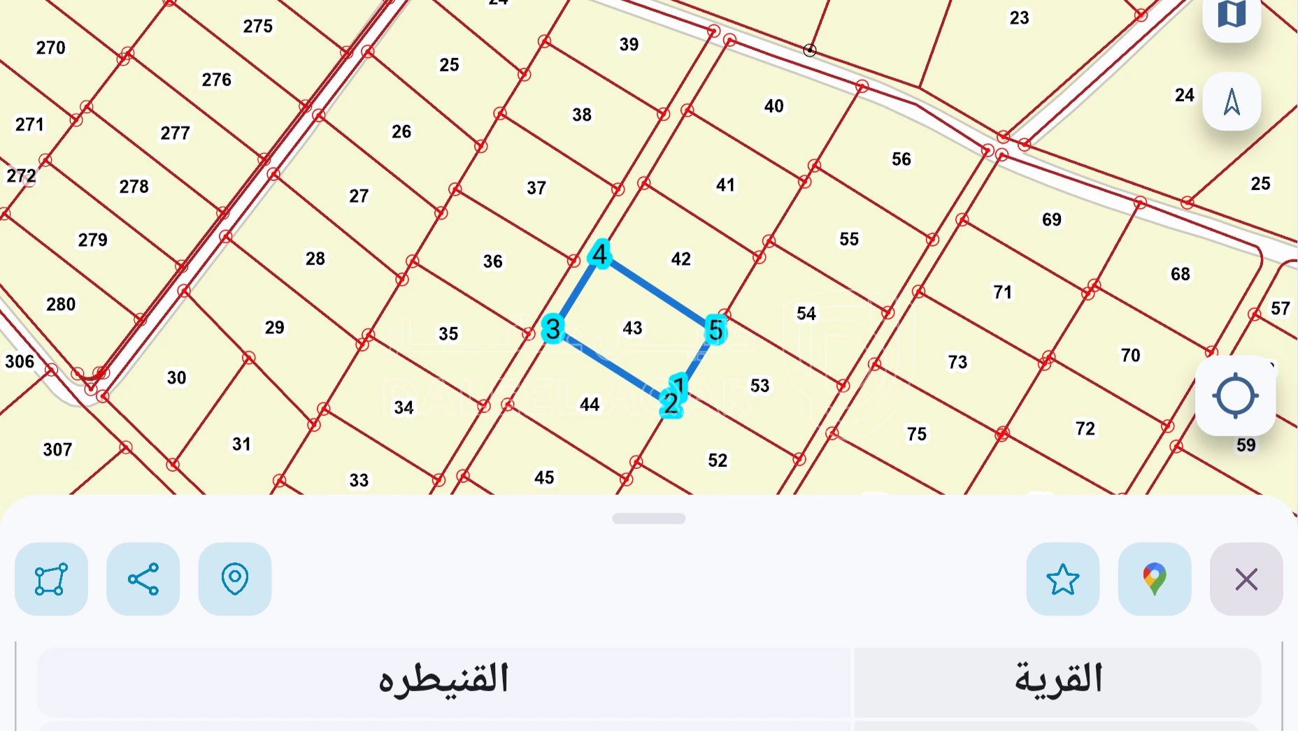 أرض في للبيع ارض 4 دونم الفنيطره رابع نمره عن المعبد والخ - 15,000 دأ - صورة 2
