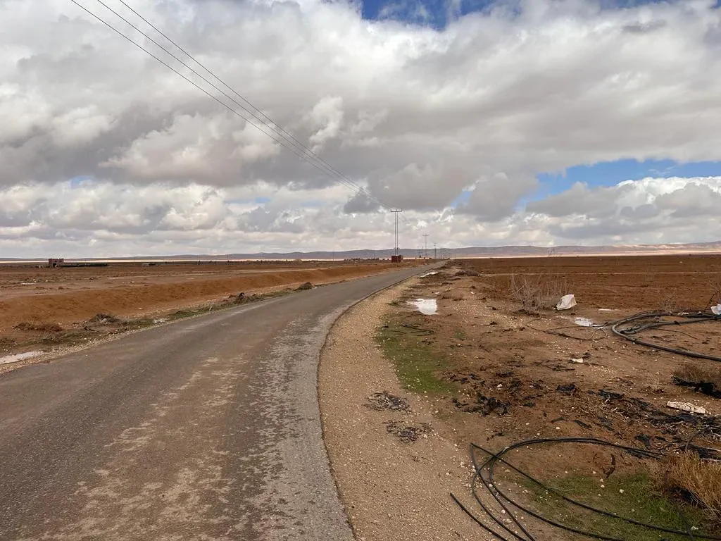 أرض في مشروع أرض المطار- جنوب عمان- الحمام الشرقي - 7,000 دأ - صورة 1