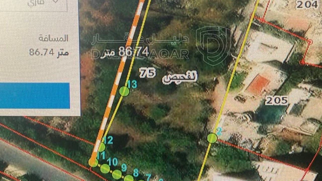 أرض في بدر دابوق مقابل مطعم ديرة هلي على الشارع الرئيسي و - 1,330,000 دأ - صورة NaN