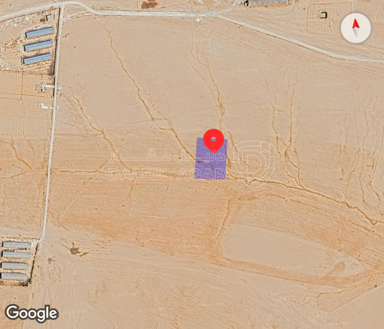 أرض في موقر - 38,000 دأ - صورة 1