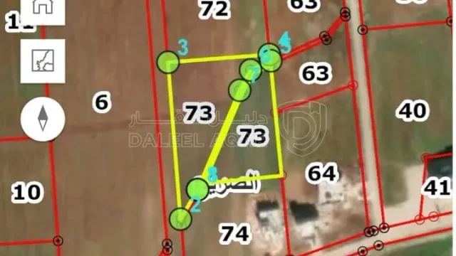 أرض - اربد / الصريح  - 287375 دأ