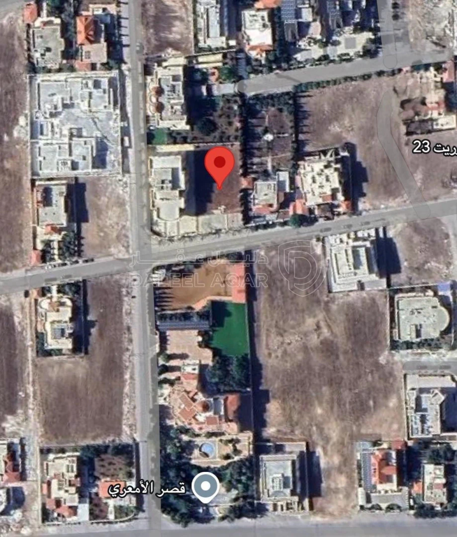 أرض في اربد / ايدون خلف قصر الأمعري  - 250,000 دأ - صورة 1