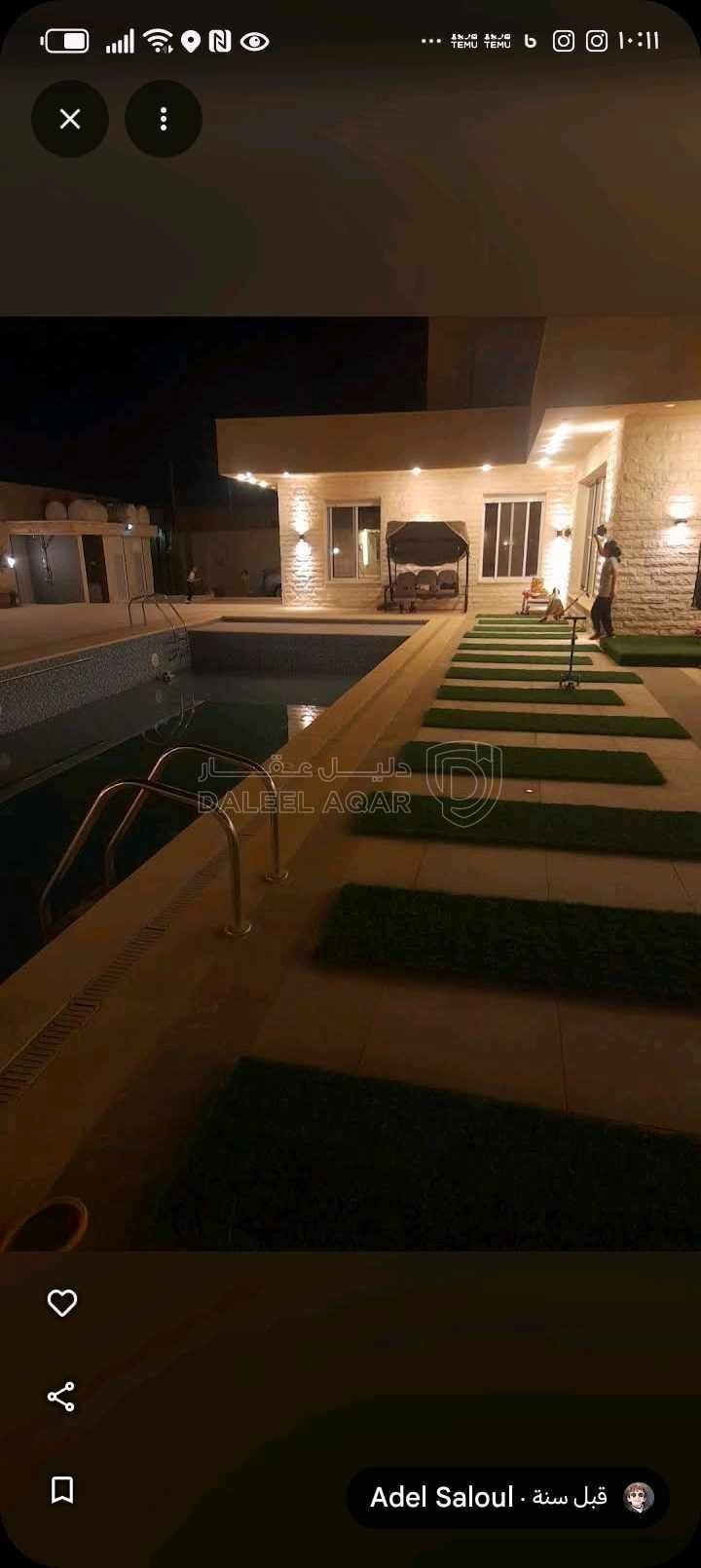 مزرعة/شاليه في الموقر قريه الروضه - 125,000 دأ - صورة 1