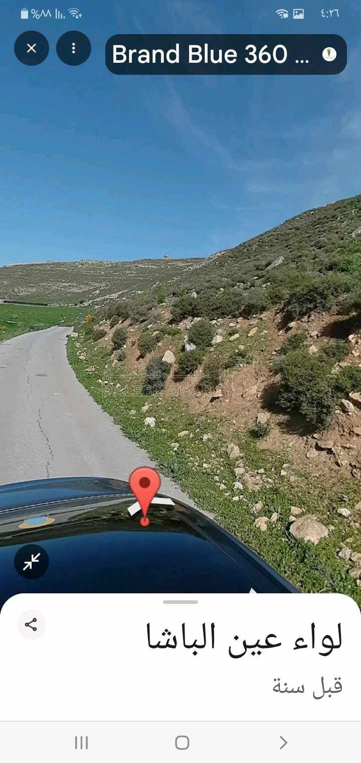 أرض في الرميمين بالقرب من شلالات الرميمين السياحية - 49,000 دأ - صورة 1