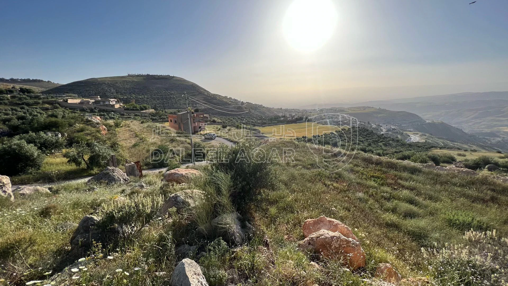 أرض في ناعور قرية زبود وسيل حسبان حوض البواطي 4 دونمات - 150,000 دأ - صورة 2