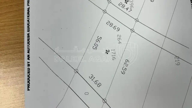 أرض - ام البساتين - 220000 دأ