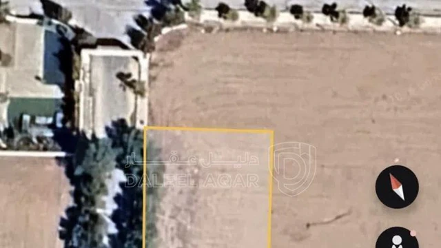 أرض في ارض للبيع الطنيب  قرب دوار جامعة الشرق الاوسط - 126,000 دأ - صورة NaN