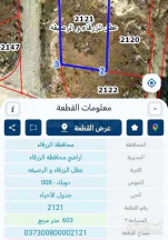 أرض في الزرقاء حوض 8 الدويك  - 26,000 دأ - صورة NaN