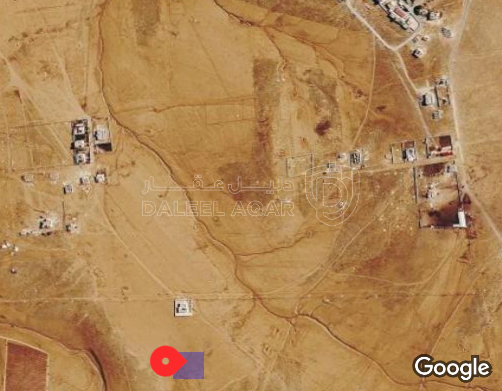أرض في المفرق ، صرة ، بالقرب من الغدير الأبيض  - 13,600 دأ - صورة 1