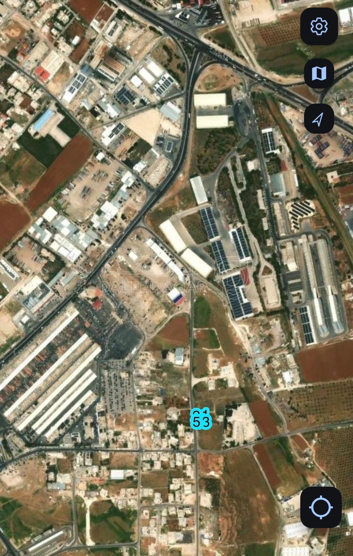 أرض في اراض جنوب عمان – خربة السوق وجاوا. - 45,000 دأ - صورة 1