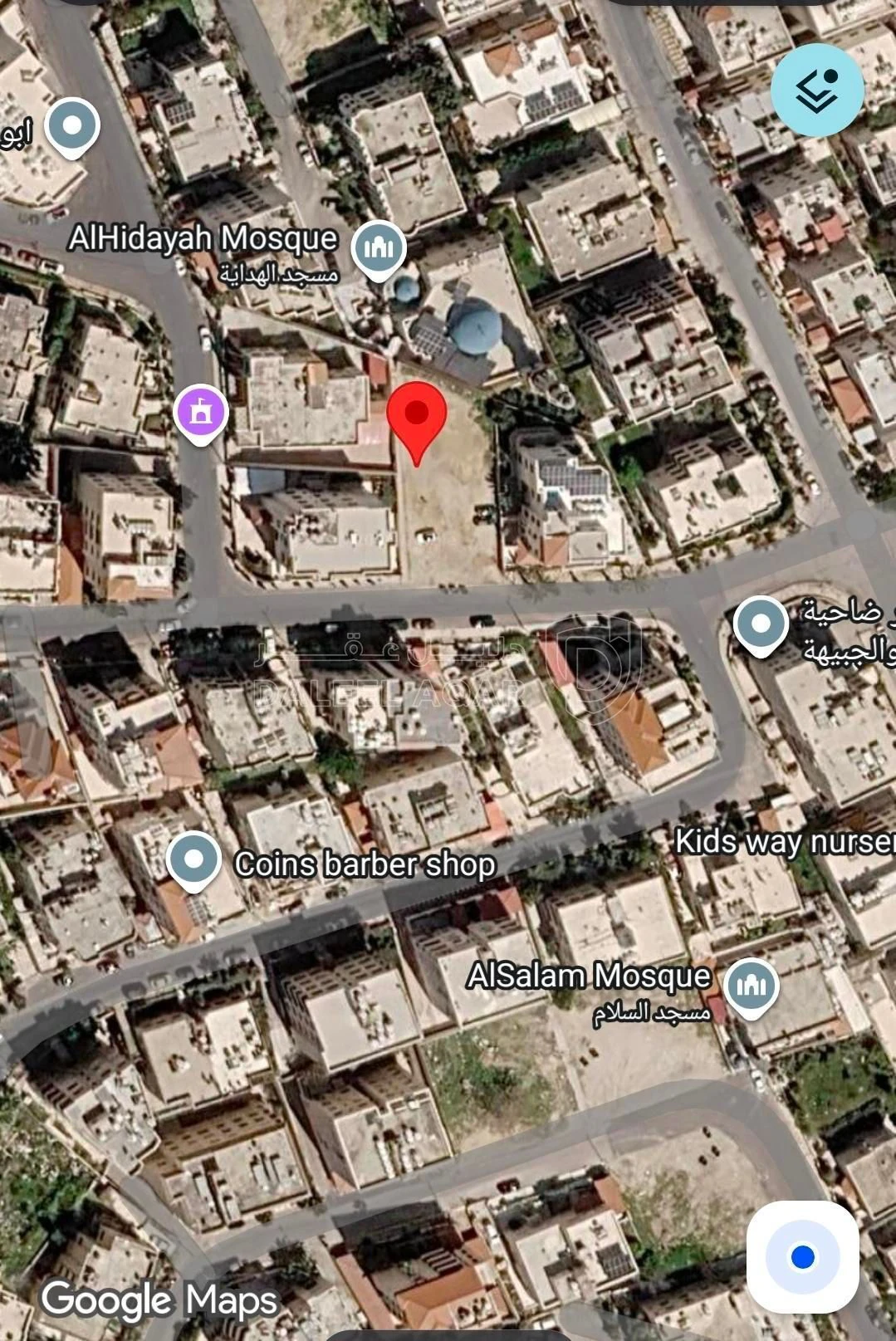 أرض في ارض للبيع مساحة دونم الجبية قرب الكلية الاسلامية  - 400,000 دأ - صورة 5
