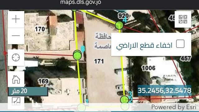 أرض في ارض للبيع مساحة دونم الجبية قرب الكلية الاسلامية  - 400,000 دأ - صورة NaN