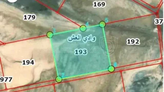 أرض في عمان وادي العش حوض أبو علندا الشرقي - 32,000 دأ - صورة 1