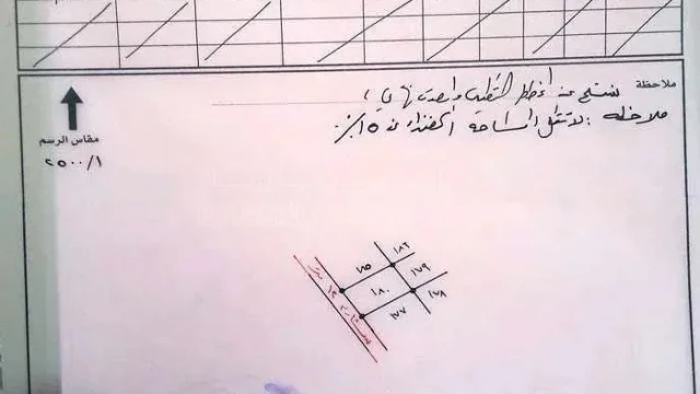 أرض - قرب مدرسة القادسيه - 157000 دأ