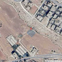 أرض - عين الباشا/ حي القادسية - قرب مسجد ناصر الدين - 55000 دأ