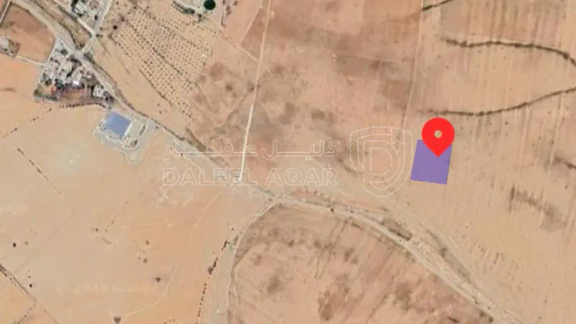 أرض - الثنيه بالقرب من المدينه الرياضه الجديده - 10500 دأ