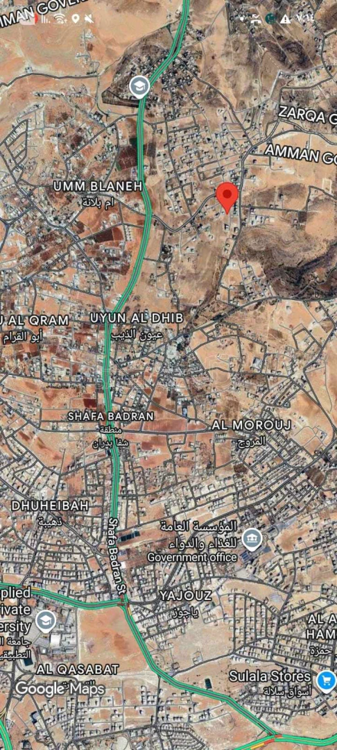 أرض في عمان/شفا بدران- عيون الذيب - 125,000 دأ - صورة 1