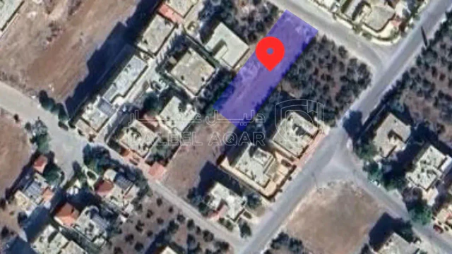 أرض - اربد بشرى حوض الباب قطعة أرض - 65000 دأ