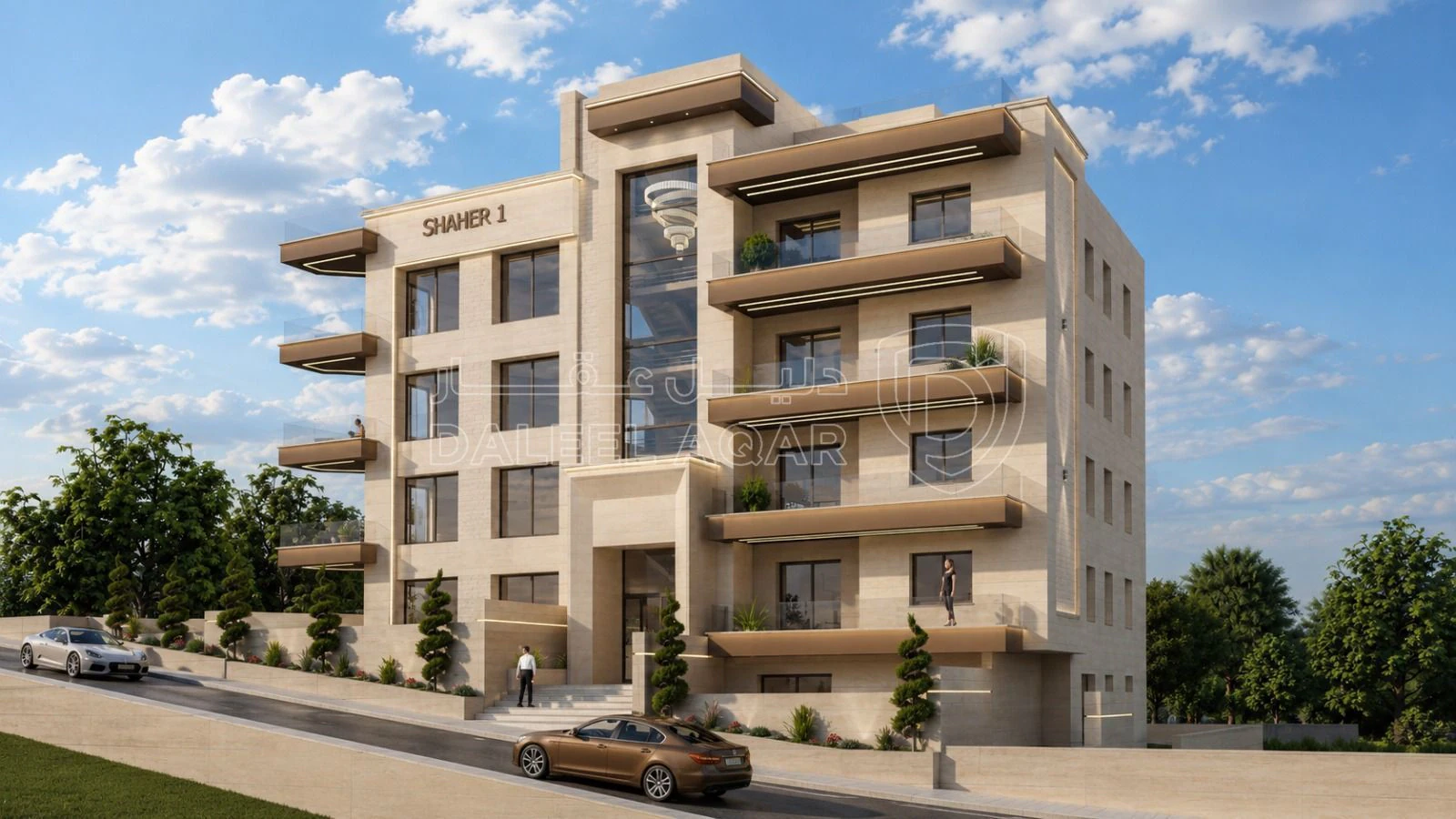شقة في البنيات - قرب مدارس الحصاد  - 135,000 دأ - صورة 1
