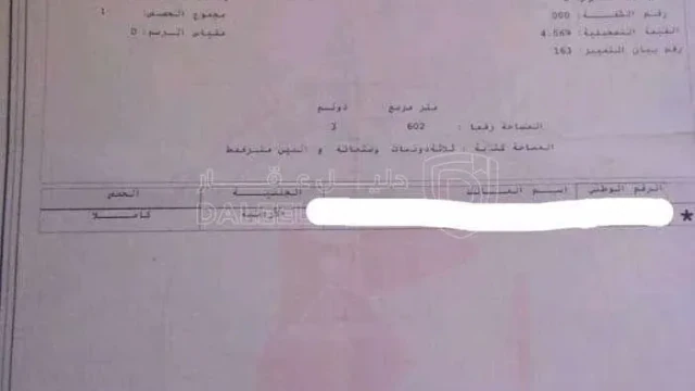 أرض في مادبا، مليح بالقرب من مسجد معاذ بن جبل رضي الله عن - 25,000 دأ - صورة 1