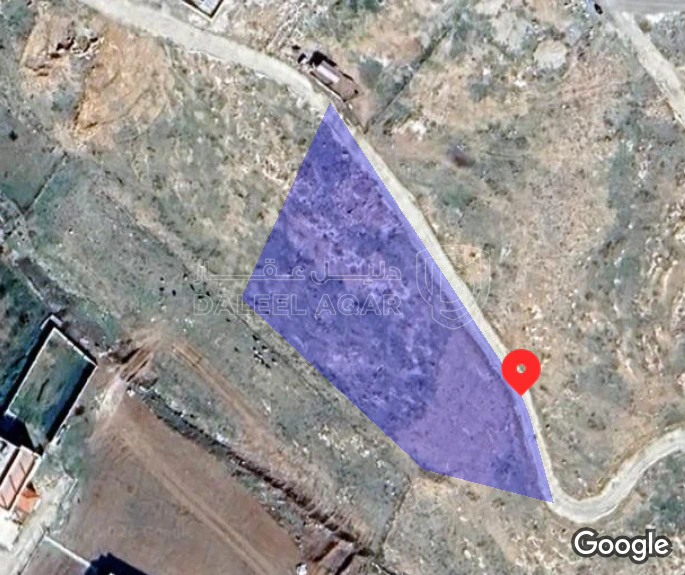 أرض في لواء مؤاب /الحسينية الحي الشرقي  - 26,000 دأ - صورة 1